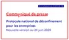 Vignette COVID-19 - Nouvelle version du protocole national de déconfinement pour les entreprises | Travail-emploi.gouv.fr | Ministère du Travail et de l’Emploi