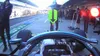 Vignette "2021 Russian GP FP2: Mercedes jack man falls as Hamilton overshoots pit box"