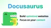 Vignette Construisez rapidement des sites web optimisés, concentrez-vous sur votre contenu | Docusaurus