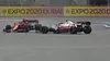 Vignette 2021 Russian GP Qualifying: Leclerc narrowly avoids spinning Giovinazzi