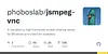 Vignette GitHub - phoboslab/jsmpeg-vnc: A low latency, high framerate screen sharing server for Windows and client for browsers