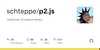 Vignette GitHub - schteppe/p2.js: JavaScript 2D physics library