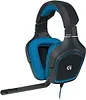 Vignette Logitech G430 Casque Gaming 7.1 Surround Bleu/Noir pour PC, PS4