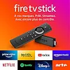 Vignette Fire TV Stick avec télécommande vocale Alexa, Lecteur multimédia en streaming : Amazon.fr: High-Tech