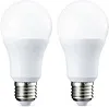 Vignette Amazon Basics Ampoule LED à Vis E27, 10W (Équivalent à 75W), Blanc Chaud, Non Réglable - (Lot de 2) : Amazon.fr: Luminaires et Éclairage