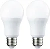 Vignette Amazon Basics Lot de 2 ampoules LED Culot Edison à vis E27 10 W (équivalent 75 W), CRI80, Blanc chaud Intensité non variable : Amazon.fr: Cuisine et Maison