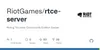 Vignette GitHub - RiotGames/rtce-server: Rising Thunder Community Edition Server